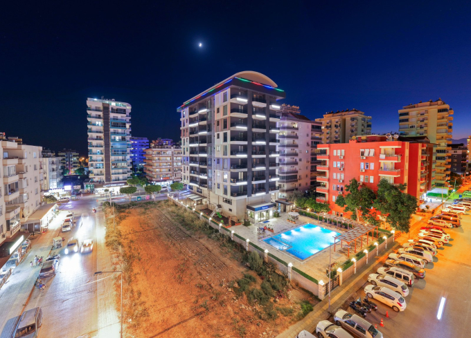 1+1 Apartment Near the Sea in Mahmutlar — Licensed for Short-Term Rental, New Finish