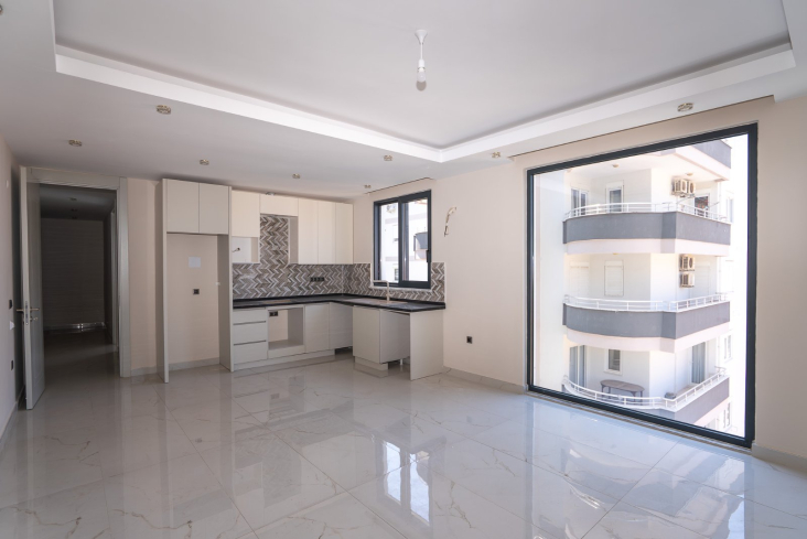 1+1 Apartment Near the Sea in Mahmutlar — Licensed for Short-Term Rental, New Finish