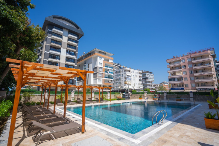 1+1 Apartment Near the Sea in Mahmutlar — Licensed for Short-Term Rental, New Finish