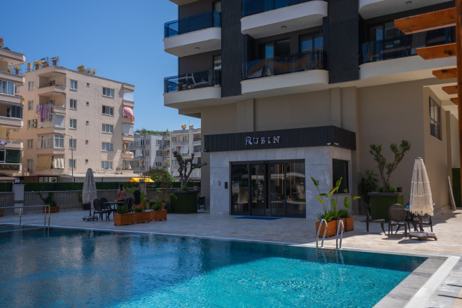 1+1 Apartment Near the Sea in Mahmutlar — Licensed for Short-Term Rental, New Finish