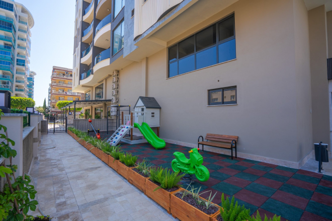 1+1 Apartment Near the Sea in Mahmutlar — Licensed for Short-Term Rental, New Finish