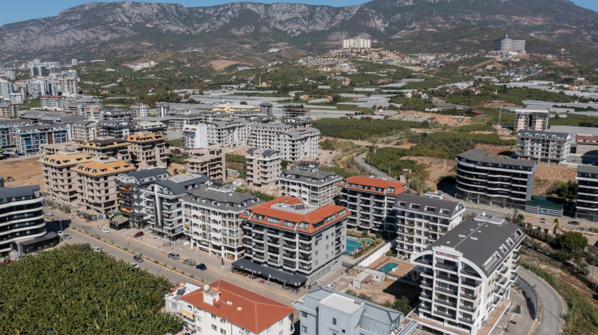 Sea-view 1+1 apartment in Kargicak — 100 m to the beach, furnished, rental-ready