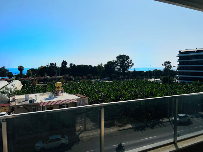 Sea-view 1+1 apartment in Kargicak — 100 m to the beach, furnished, rental-ready