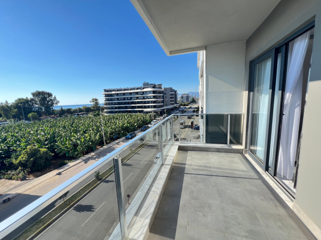 Sea-view 1+1 apartment in Kargicak — 100 m to the beach, furnished, rental-ready