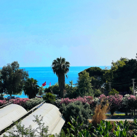 Sea-view 1+1 apartment in Kargicak — 100 m to the beach, furnished, rental-ready