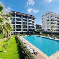 Sea-view 1+1 apartment in Kargicak — 100 m to the beach, furnished, rental-ready