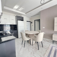 Sea-view 1+1 apartment in Kargicak — 100 m to the beach, furnished, rental-ready