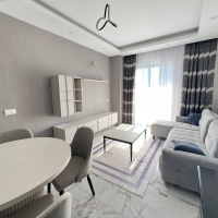 Sea-view 1+1 apartment in Kargicak — 100 m to the beach, furnished, rental-ready