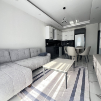 Sea-view 1+1 apartment in Kargicak — 100 m to the beach, furnished, rental-ready