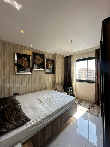 Fully Furnished 1+1 Apartment Near the Sea with Hotel-Style Facilities in Mahmutlar