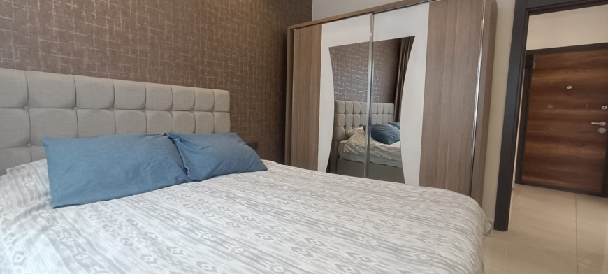 Fully Furnished 1+1 Apartment Near the Sea with Hotel-Style Facilities in Mahmutlar