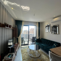 Fully Furnished 1+1 Apartment Near the Sea with Hotel-Style Facilities in Mahmutlar