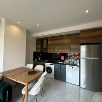 Fully Furnished 1+1 Apartment Near the Sea with Hotel-Style Facilities in Mahmutlar