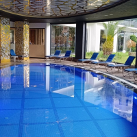 Fully Furnished 1+1 Apartment Near the Sea with Hotel-Style Facilities in Mahmutlar