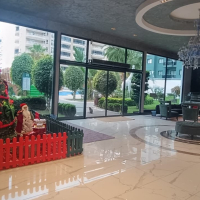 Fully Furnished 1+1 Apartment Near the Sea with Hotel-Style Facilities in Mahmutlar