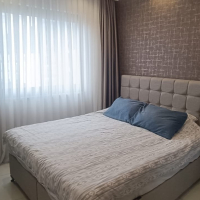 Fully Furnished 1+1 Apartment Near the Sea with Hotel-Style Facilities in Mahmutlar