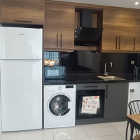 Fully Furnished 1+1 Apartment Near the Sea with Hotel-Style Facilities in Mahmutlar