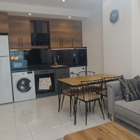 Fully Furnished 1+1 Apartment Near the Sea with Hotel-Style Facilities in Mahmutlar