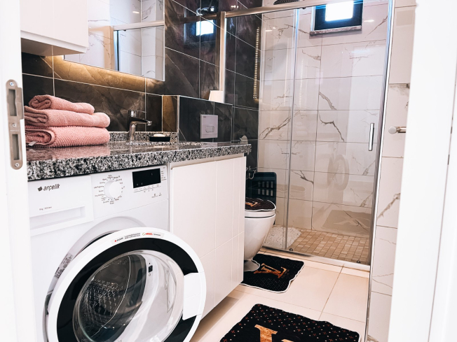 Modern Furnished 1+1 Apartment Near the Sea in Kargicak — Perfect for Living & Rental Income