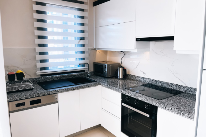 Modern Furnished 1+1 Apartment Near the Sea in Kargicak — Perfect for Living & Rental Income