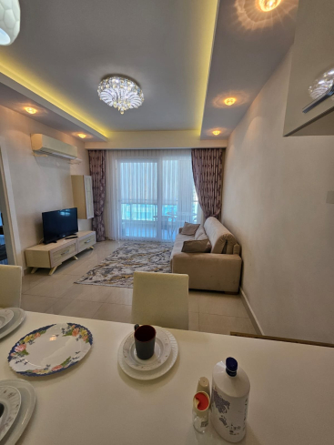1+1 Apartment Near the Sea in Kargicak with Short-Term Rental Permit