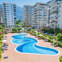 1+1 Apartment Near the Sea in Kargicak with Short-Term Rental Permit