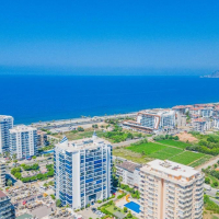 1+1 Apartment Near the Sea in Kargicak with Short-Term Rental Permit