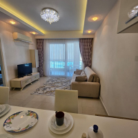 1+1 Apartment Near the Sea in Kargicak with Short-Term Rental Permit