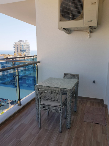 Spacious 1+1 Apartment with Partial Sea View Near the Beach in Alanya