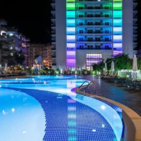 Spacious 1+1 Apartment with Partial Sea View Near the Beach in Alanya