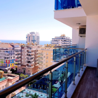 Spacious 1+1 Apartment with Partial Sea View Near the Beach in Alanya