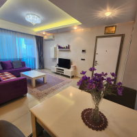 Spacious 1+1 Apartment with Partial Sea View Near the Beach in Alanya