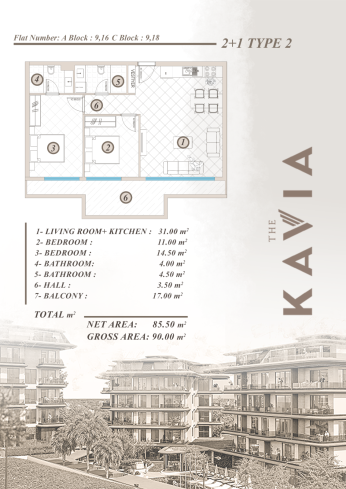 Premium investment project in Kestel with 0% installment plan