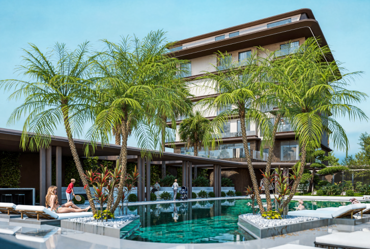 Premium investment project in Kestel with 0% installment plan