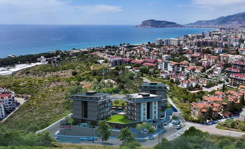 Premium investment project in Kestel with 0% installment plan