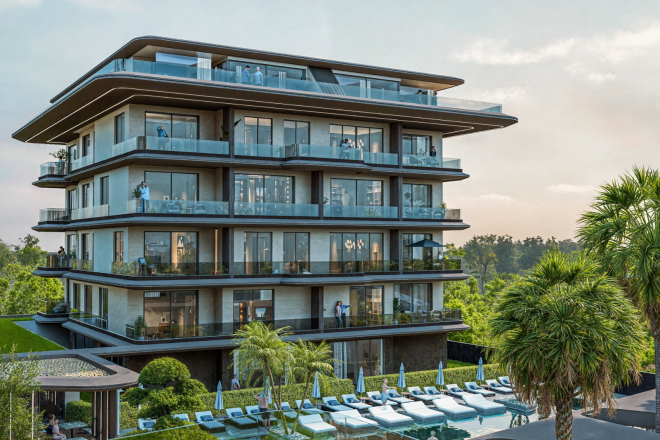 Premium investment project in Kestel with 0% installment plan