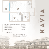 Premium investment project in Kestel with 0% installment plan
