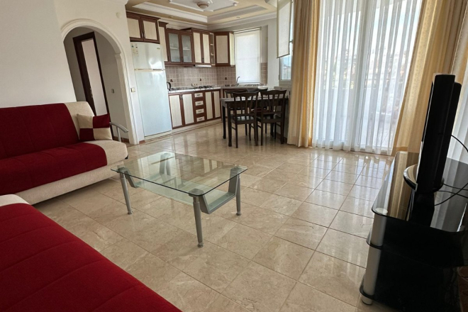 Bright 2+1 Apartment Just 150 m From the Sea — Fully Furnished and Ready to Move In