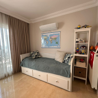 Spacious 3+1 villa with panoramic sea and castle views in Tepe