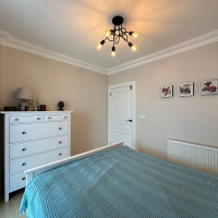 Spacious 3+1 villa with panoramic sea and castle views in Tepe