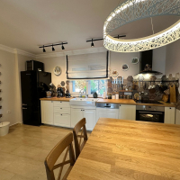 Spacious 3+1 villa with panoramic sea and castle views in Tepe