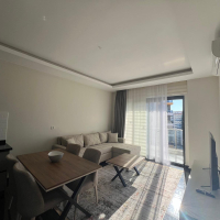 Modern 1+1 Apartment in Mahmutlar with Resort-Style Facilities, 500 m from the Sea