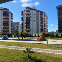 Modern 1+1 Apartment in Mahmutlar with Resort-Style Facilities, 500 m from the Sea