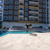 New 1+1 Apartment in Mahmutlar with Full On-Site Facilities, 600 m from the Sea