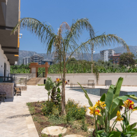 New 1+1 Apartment in Mahmutlar with Full On-Site Facilities, 600 m from the Sea