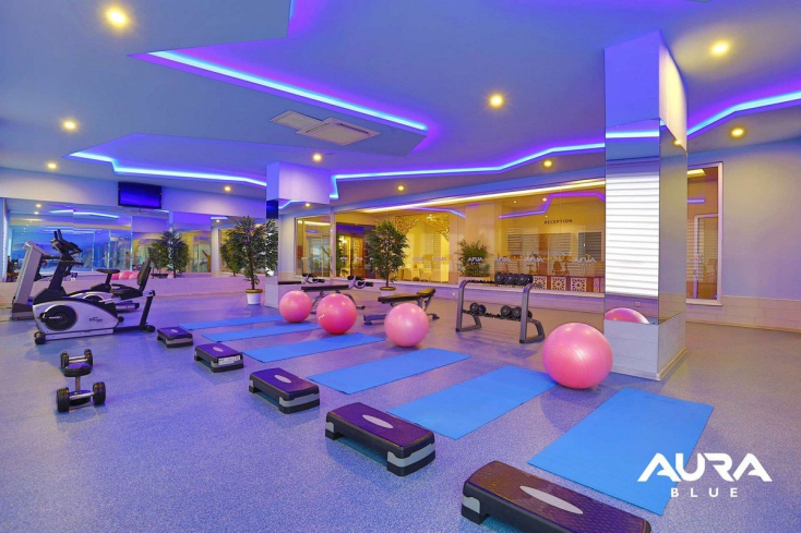 Fully furnished 1+1 apartment in Kestel, 300 m from the sea with resort-style facilities