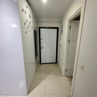 Fully furnished 1+1 apartment in Kestel, 300 m from the sea with resort-style facilities