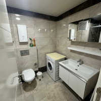 Fully furnished 1+1 apartment in Kestel, 300 m from the sea with resort-style facilities