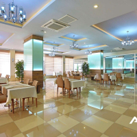 Fully furnished 1+1 apartment in Kestel, 300 m from the sea with resort-style facilities