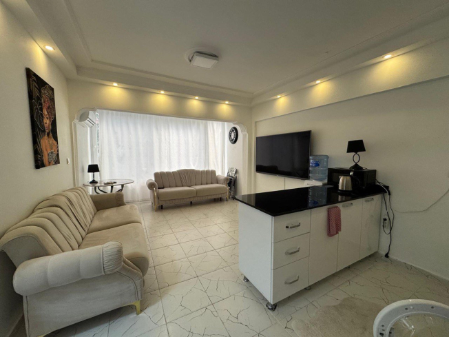 Furnished 1+1 Apartment in Mahmutlar — 300 m from the Sea